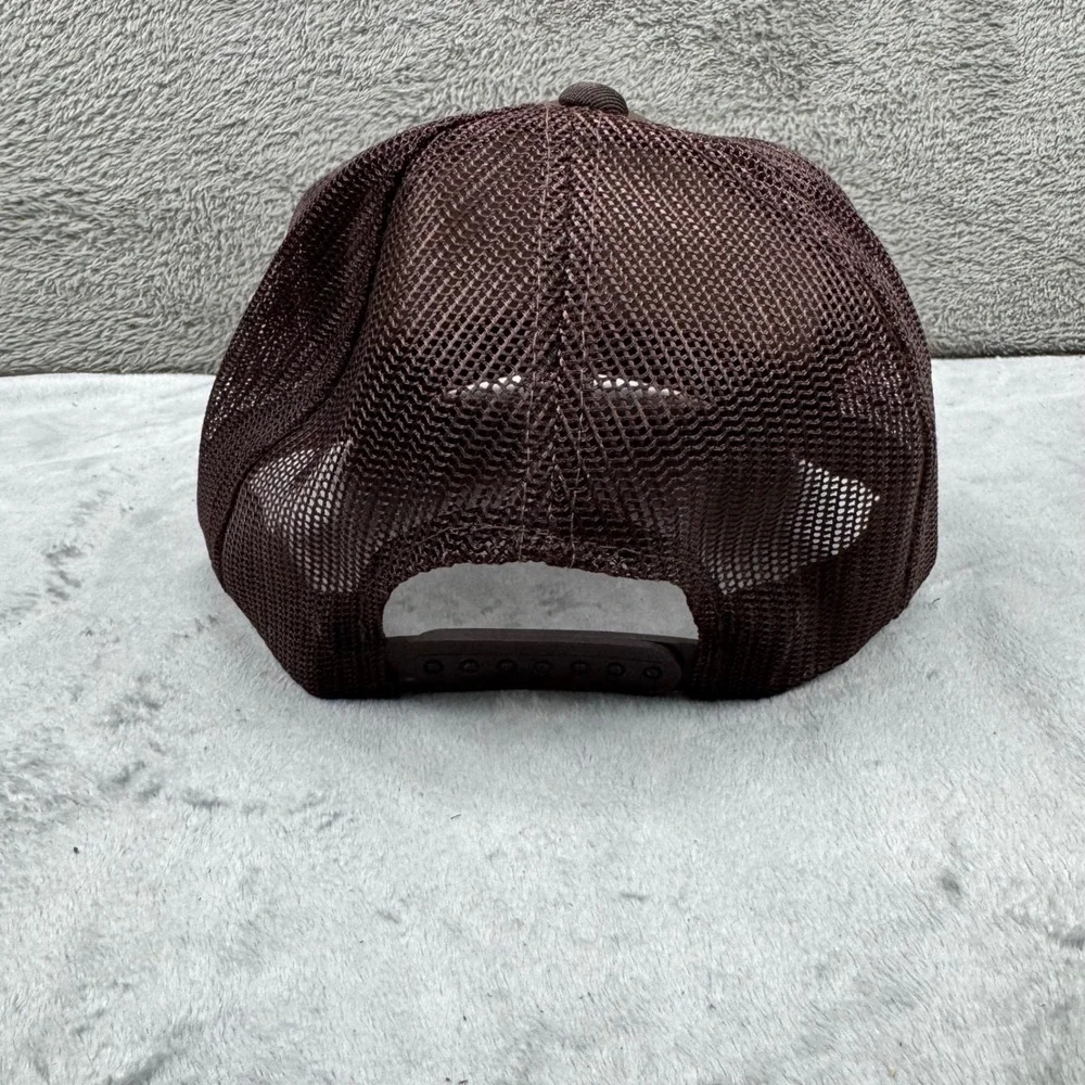 JA‎ Headwear II Chone Duck Hunters Association Trucker Hat Mens OSFA Brown EUC